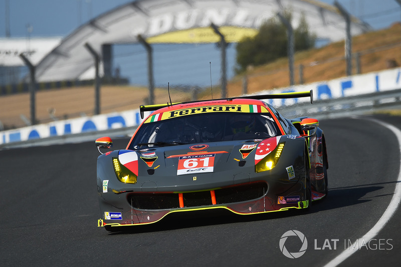 #61 Clearwater Racing, Ferrari 488 GTE: Mok Weng Sun, Matt Griffin, Keita Sawa