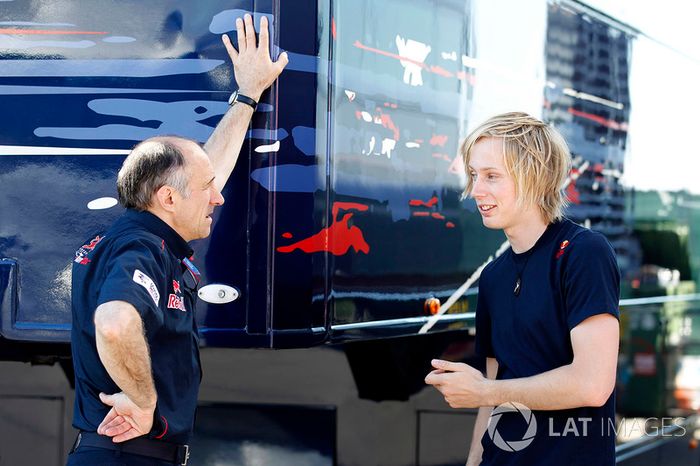 Franz Tost, Team Principal, Scuderia Toro Rosso, Brendon Hartley, Red Bull Racing