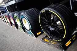 A selection of Pirelli tyres