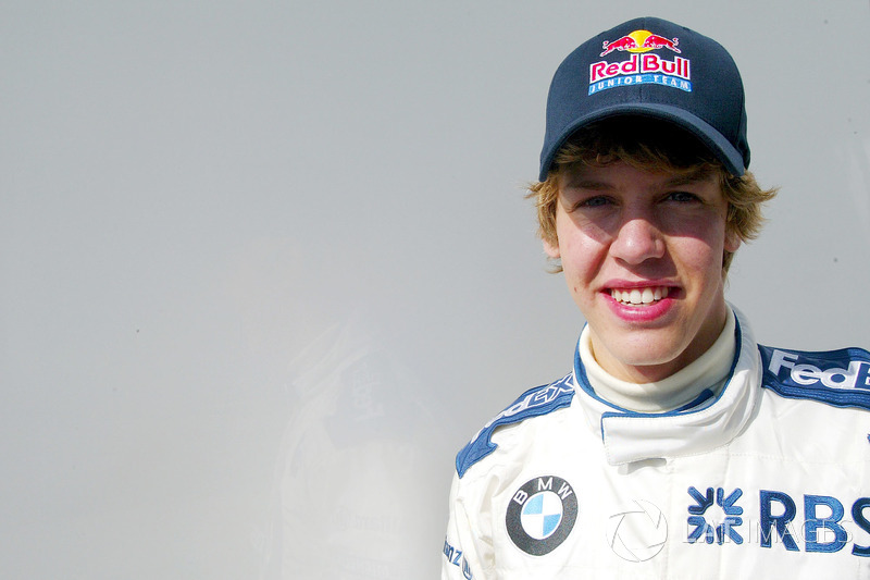 September 2005: Sebastian Vettel