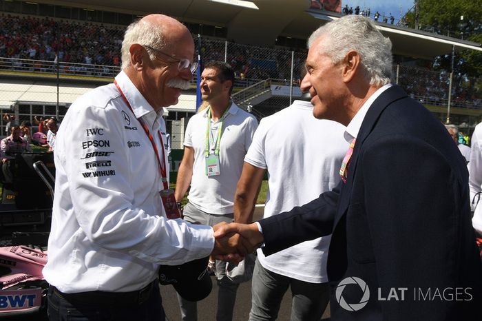 Dr. Dieter Zetsche, CEO de Daimler AG y Tronchetti Provera, Presidente de Pirelli