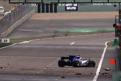 Антоніо Джовінаццці, Sauber C36 Ferrari, аварія