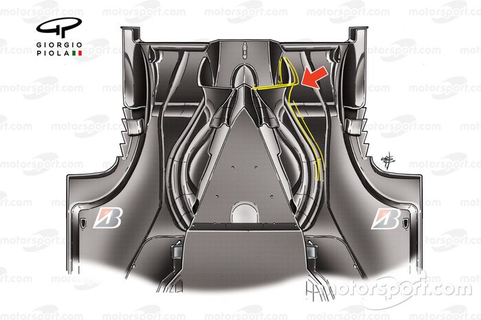 Ferrari F60 (660) 2009 diffuser underside view