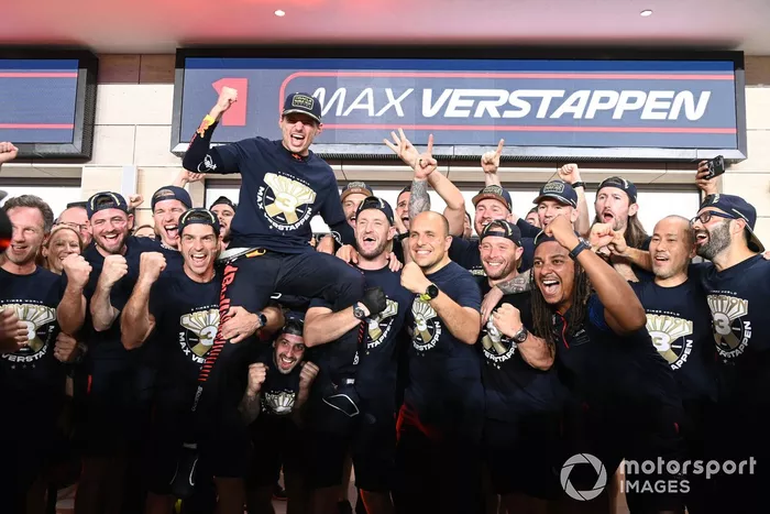 Les festivités du troisième titre mondial de Max Verstappen