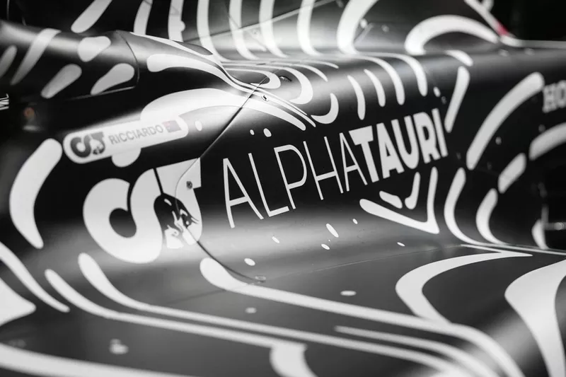 La nouvelle livrée AlphaTauri