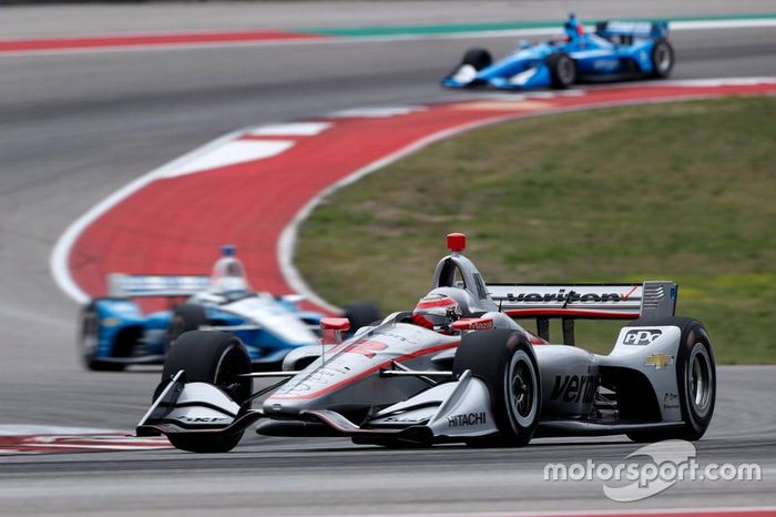Ganador de la pole Will Power, Team Penske Chevrolet