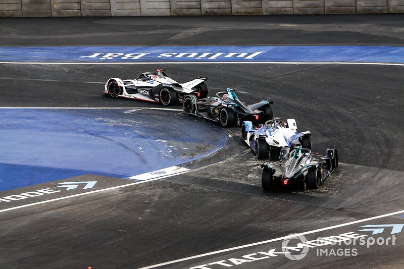 Felipe Nasr, Dragon Racing, Penske EV-3 Gary Paffett, HWA Racelab, VFE-05, Alexander Sims, BMW I Andretti Motorsports, BMW iFE.18 