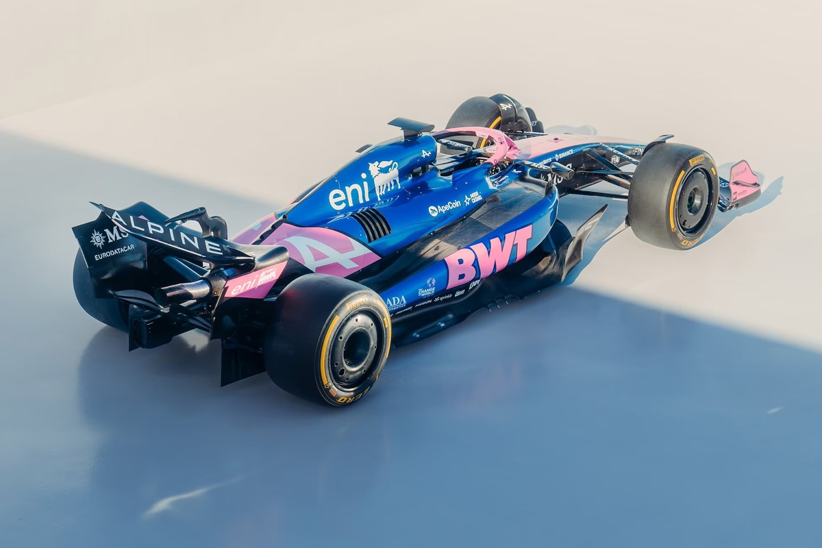 アルピーヌF1、2025年マシンA525カラーリング F1