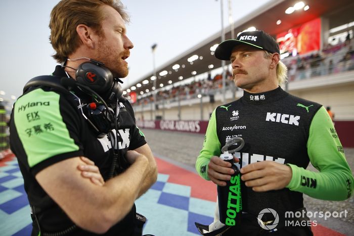 Steven Petrik, Ingeniero de Carrera, KICK Sauber, Valtteri Bottas, KICK Sauber