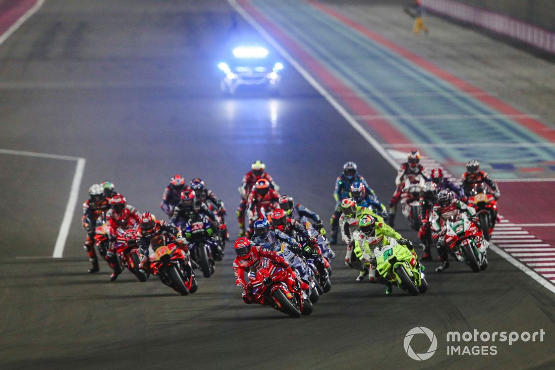 Inicio de la carrera