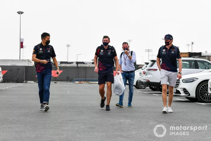 Alex Albon, piloto reserva, Red Bull Racing y Max Verstappen, Red Bull Racing 