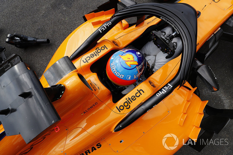 14: Fernando Alonso, McLaren MCL33, 1'44.917