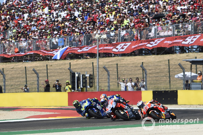 Марк Маркес, Repsol Honda Team, Андреа Янноне, Team Suzuki MotoGP, Андреа Довіціозо, Ducati Team