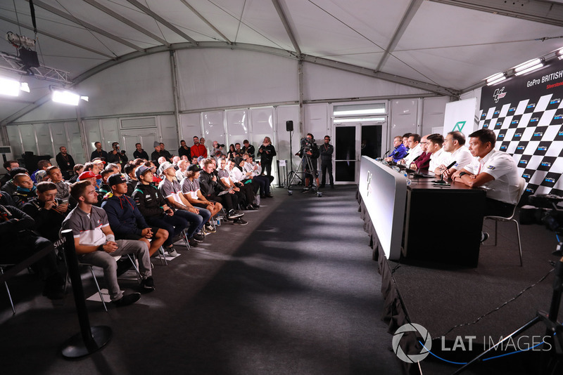 Petronas Yamaha Sepang Racing press conference