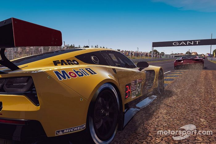 #64 Corvette Racing Corvette C7.R: Tommy Milner, Jan Magnussen, Dennis Lind, Alen Terzic