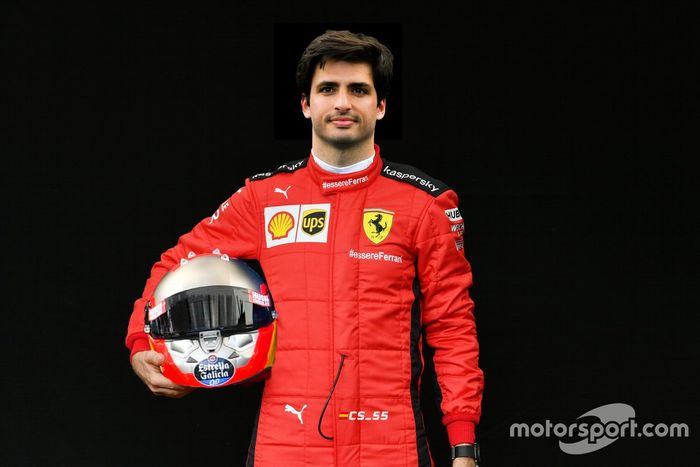 Carlos Sainz será piloto Ferrari en 2021 (montaje)