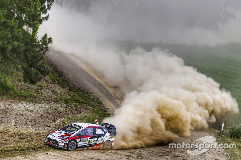 Ott Tanak, Martin Järveoja, Toyota Yaris WRC, Toyota Gazoo Racing