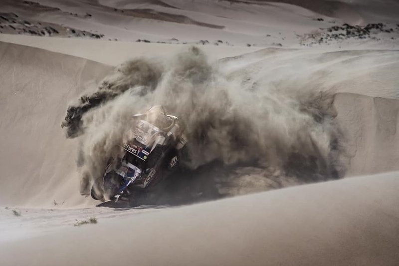 Авария: Сергей Карякин и Антон Власюк, Snag Racing Team, BRP Maverick X3 (№344)