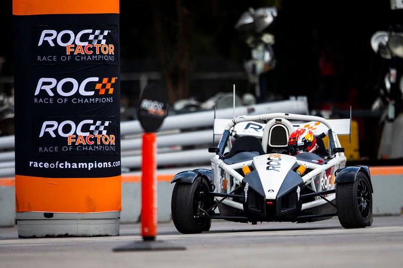 Pierre Gasly prend part au ROC Skills Challenge