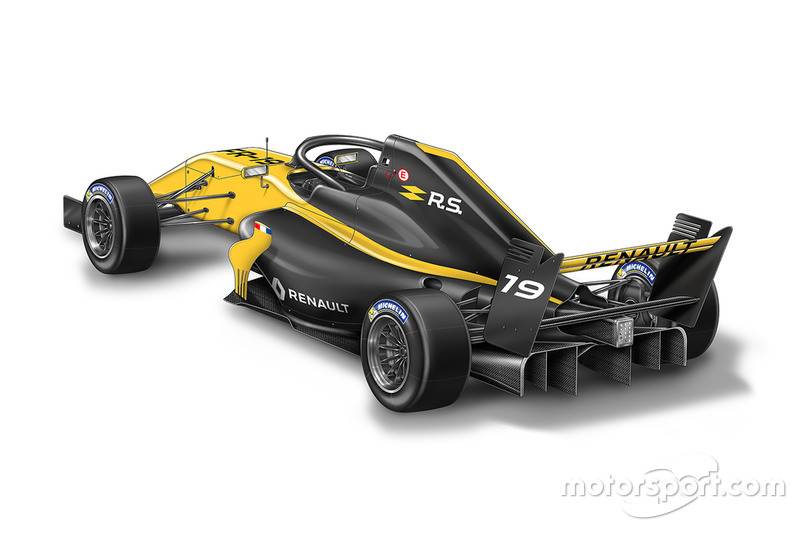 Formula Renault Eurocup 2019 car