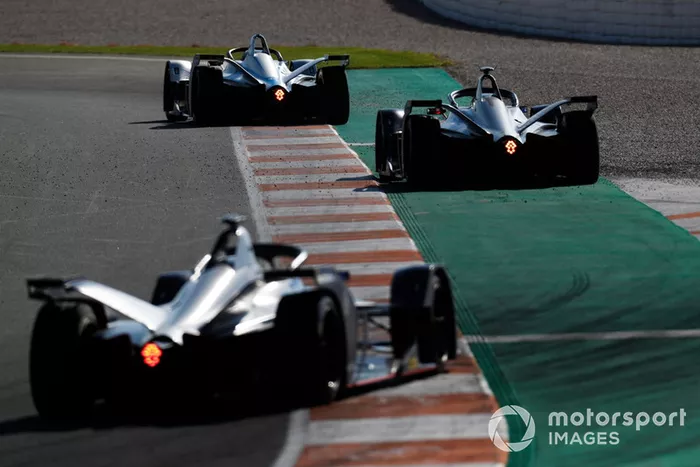 Edoardo Mortara, Venturi Formula E Team, Mitch Evans, Panasonic Jaguar Racing, Jaguar I-Type 3