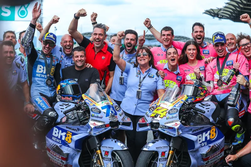 Alex Marquez, Gresini Racing, Fermin Aldeguer, Gresini Racing 