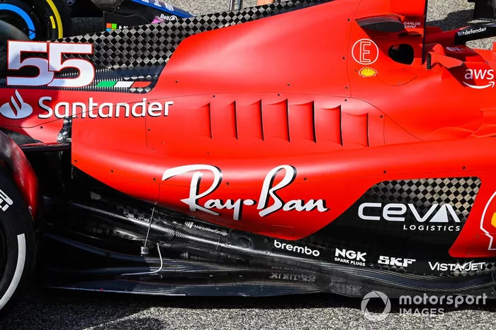 Detalles técnicos del Ferrari SF-23