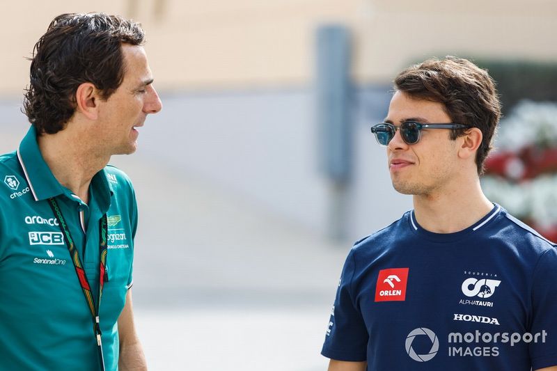 Nyck de Vries, Scuderia AlphaTauri, Pedro de la Rosa, Team Ambassador, Aston Martin