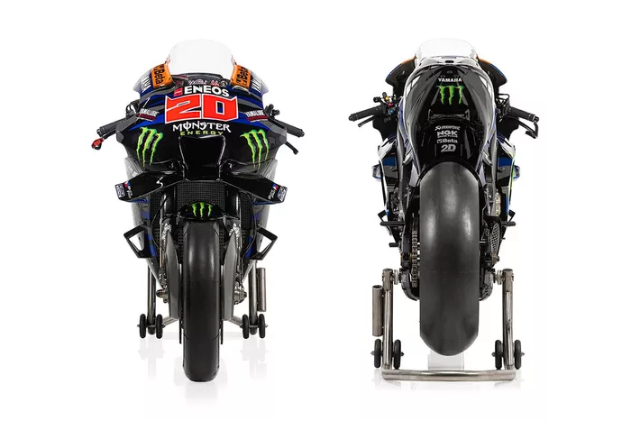 Fabio Quartararo, Yamaha Factory Racing, detalles de la moto