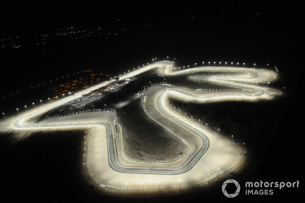 Vista aérea del Circuito Internacional de Losail