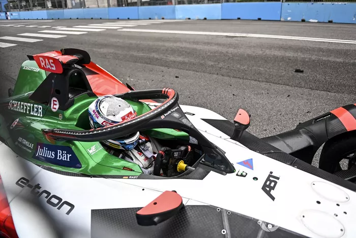 Accidente de Rene Rast, Audi Sport ABT Schaeffler, Audi e-tron FE07
