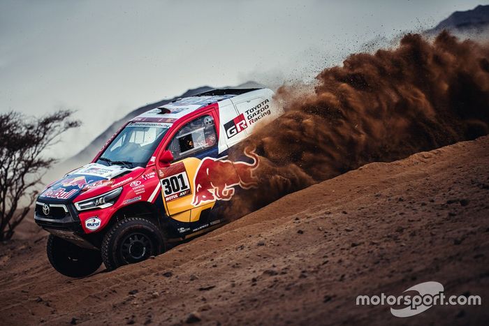 #301 Toyota Gazoo Racing: Nasser Al-Attiyah, Matthieu Baumel