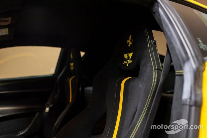 Ferrari F12TDF van Sebastian Vettel