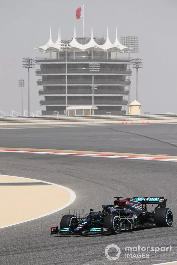 Lewis Hamilton, Mercedes W12 