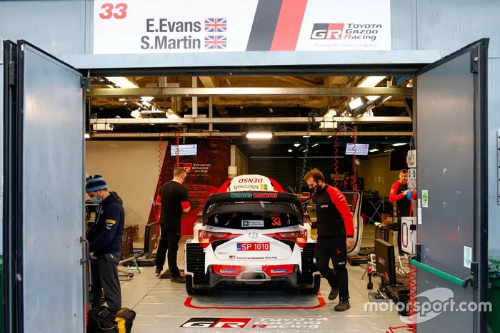 Elfyn Evans, Scott Martin, Toyota Gazoo Racing WRT Toyota Yaris WRC