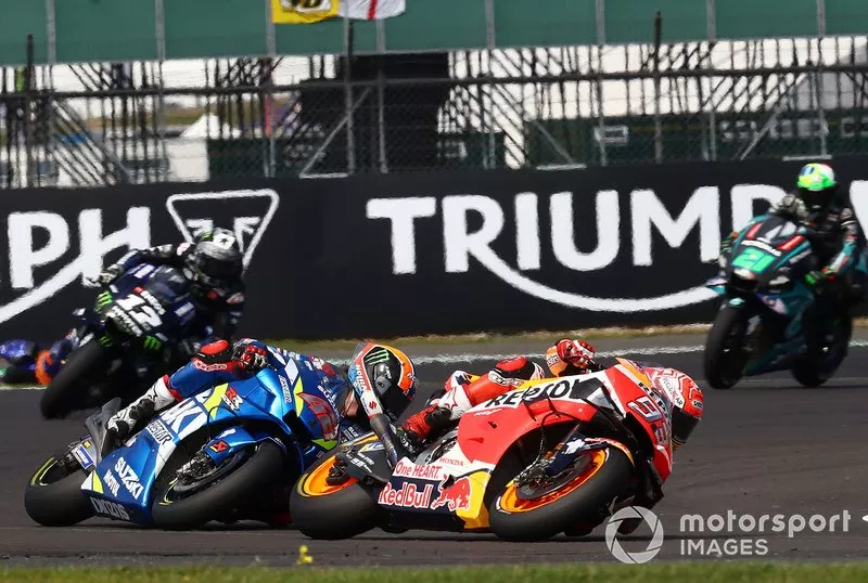 Marc Márquez, Repsol Honda Team,Alex Rins, Team Suzuki MotoGP