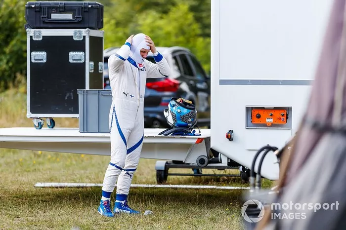 Valtteri Bottas prueba un M-Sport Ford Fiesta WRC

