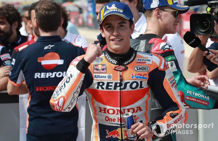 Il poleman Marc Marquez, Repsol Honda Team