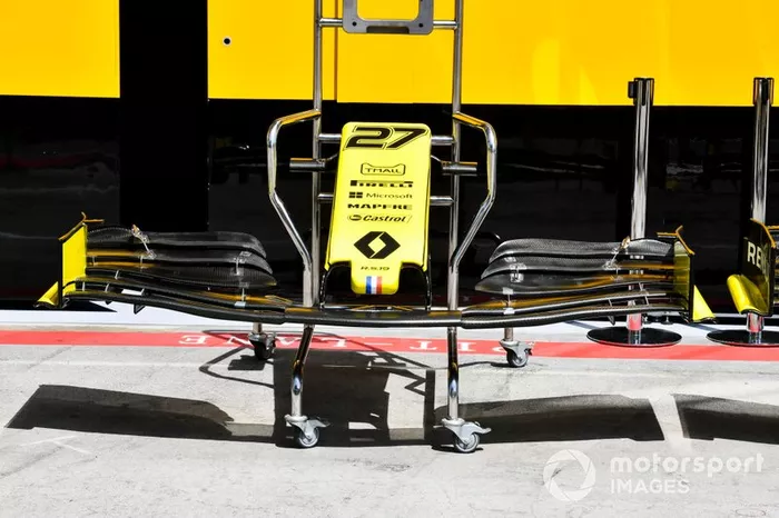 Alerón delantero del Renault R.S.19 