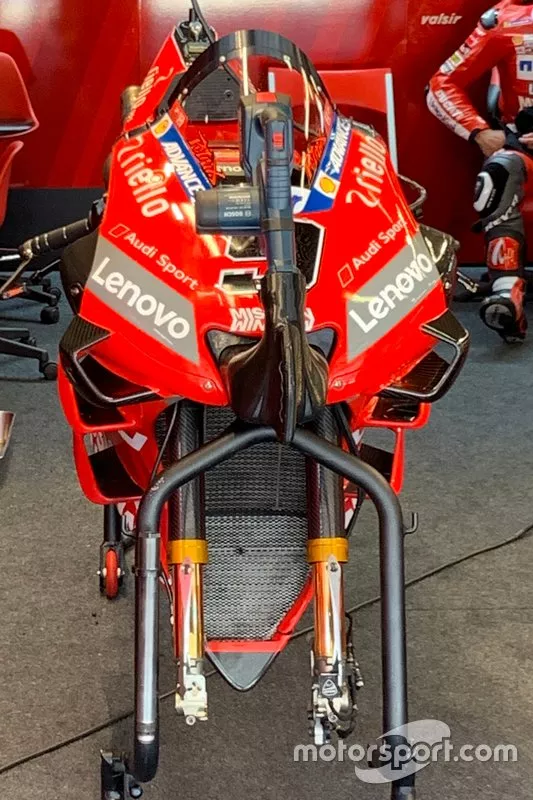 Ducati Team, dettaglio cupolino