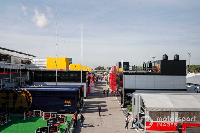 Paddock de Montmeló