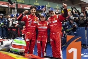 #83 Richard Mille AF Corse Ferrari 488 GTE EVO: Luis Perez Companc, Lilou Wadoux, Alessio Rovera