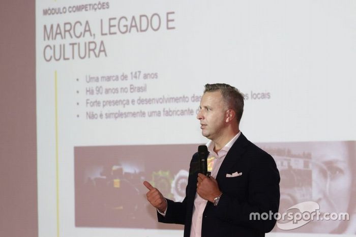 Apresentação do Módulo de Competições da Pirelli, em Campinas - SP