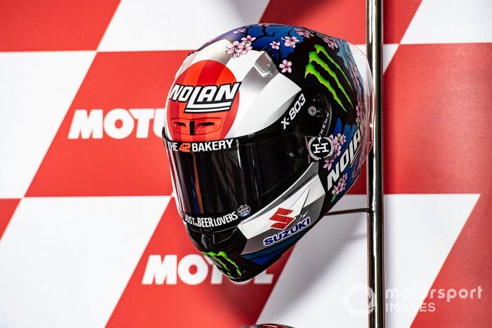 Alex Rins, Team Suzuki MotoGP, helmet