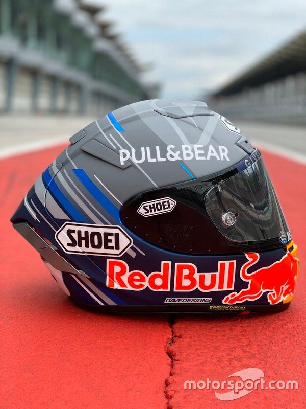 Casco Alex Márquez pretemporada