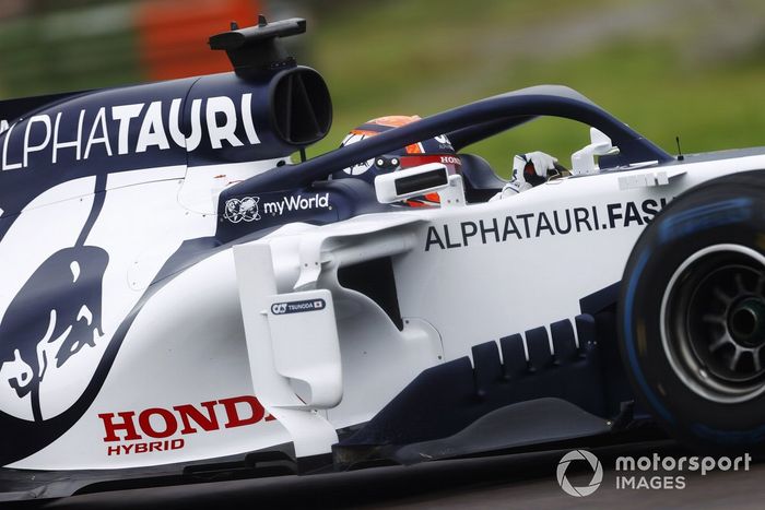 Yuki Tsunoda, Honda Formula Dream Project, tests the AlphaTauri