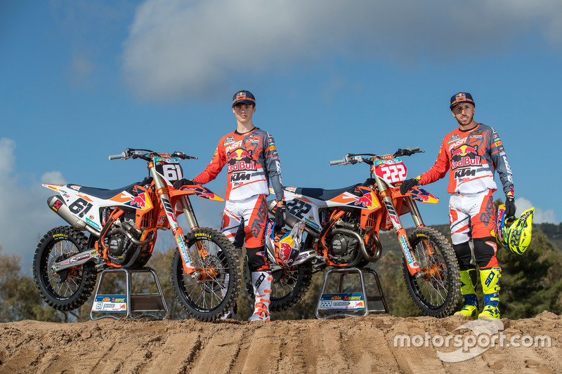 Jorge Prado and Tony Cairoli, KTM Factory Racing