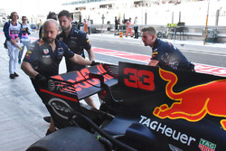 Max Verstappen, Red Bull Racing RB13 arka bölüm detay