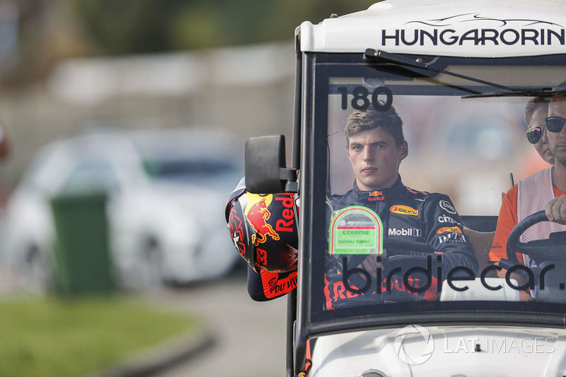 Max Verstappen, Red Bull Racing abandonne