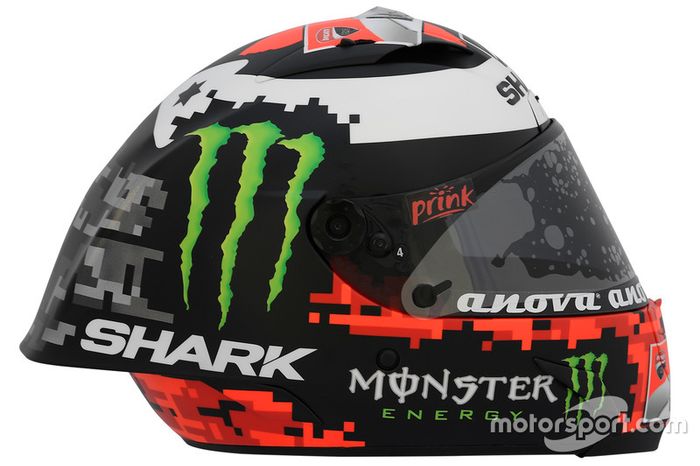 Casco de Jorge Lorenzo, Ducati Team